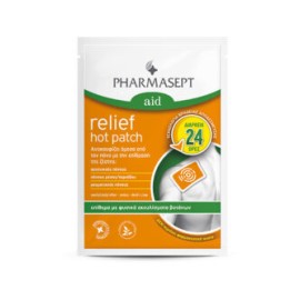 Pharmasept Aid Relief Hot Patch Φυσικό Επίθεμα κατά του Πόνου, 1 τεμάχιο