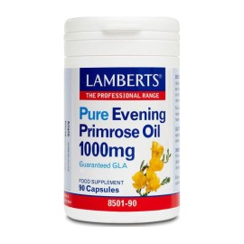 Lamberts Pure Evening Primrose Oil 1000MG για Οποιονδήποτε θέλει να Κρατήσει την Υγεία του Δέρματος σε Καλή Κατάσταση, 90caps