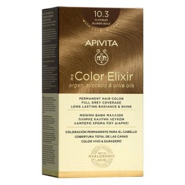 Apivita My Color Elixir Μόνιμη Βαφή Μαλλιών Νο 10.3 Κατάξανθο Μελί,1τεμ