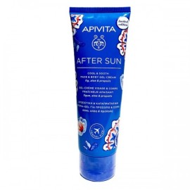 Apivita After Sun Travel Size Gel-Cream Για Πρόσωπο & Σώμα 100ml Limited Edition 2024