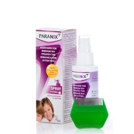 Paranix Spray Aγωγή σε Σπρέι κατά των Φθειρών, 100ml