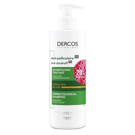 Vichy Dercos Anti-Dandruff Shampoo Dry Hair Αντιπυτιριδικό Σαμπουάν για Ξηρά Μαλλιά (-20%), 390ml
