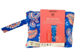 Apivita Bee Sun Safe Touch Invisible Face Fluid SPF50 Λεπτόρρευστη Αντηλιακή Κρέμα Προσώπου 50ml Δώρο Apivita After Sun Travel Size Δροσιστική & Καταπραϋντική Κρέμα- Gel Για Πρόσωπο & Σώμα,100ml