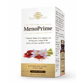 Solgar MenoPrime Συμπλήρωμα Διατροφής για Ανακούφιση από τα Συμπτώματα της Εμμηνόπαυσης, 30tabs