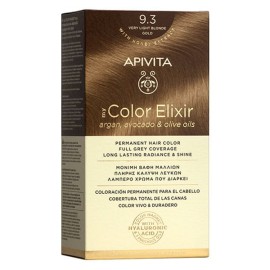 Apivita My Color Elixir Νο 9.3 Βαφή Μαλλιών Ξανθό Πολύ Ανοιχτό Μελί Χρυσό με Έλαια Άργκαν, Αβοκάντο & Ελιάς, 1τεμ