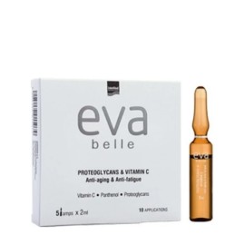 Intermed Eva Belle Αμπούλες Proteoglycans & Vitamin C 5x2ml
