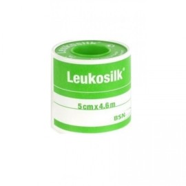 Leukoplast Leukosilk Αυτοκόλλητη Eπιδεσμική Tαινία 5cmx4,6m, 1τεμ