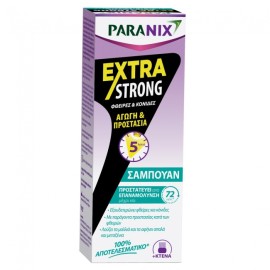 Paranix Extra Strong Shampoo, Aγωγή Σε Σαμπουάν Για Προστασία & Άμεση Εξαλείψη Απο Ψείρες & Κόνιδες Για Παιδιά Άνω Των 2 Ετών, 200ml & 1 Χτένα
