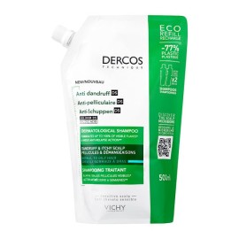Vichy Dercos Anti-Dandruff DS Eco Refill Ανταλλακτικό Σαμπουάν κατά της Πιτυρίδας για Κανονικά & Λιπαρά Μαλλιά, 500ml