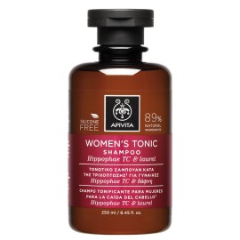 Apivita Womens Tonic Shampoo Τονωτικό Σαμπουάν κατά της Γυναικείας Τριχόπτωσης με Hippophae TC & Δάφνη, 250ml