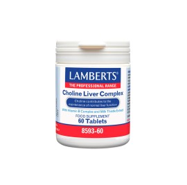 Lamberts Choline Liver Complex Συμβάλλει στη Διατήρηση της Φυσιολογικής Ηπατικής Λειτουργίας, 60tabs