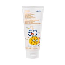 Korres Yoghurt Kids Comfort Sunscreen Emulsion Body & Face Παιδικό Αντηλιακό Γαλάκτωμα Σώματος & Προσώπου SPF50, 200ml