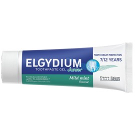 Elgydium Junior Toothpaste Gel, Παιδική Οδοντόκρεμα Τζέλ Με Γεύση Μέντα, 50ml
