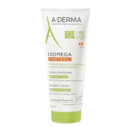 A-Derma Exomega Control Anti-Scratching Emollient Cream Μαλακτική Κρέμα Προσώπου & Σώματος Ενάντια στον Κνησμό, 200ml
