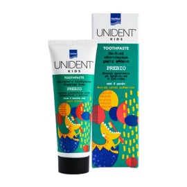 Intermed Unident Kids Prebio Toothpaste Βρεφική Οδοντόκρεμα 6m+, 50ml