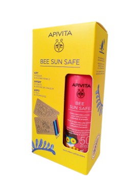 Apivita Bee Sun Safe Promo Pack με Hydra Sun Kids Lotion SPF50 Ενυδατική Αντηλιακή Λοσιόν για Παιδιά, 200ml & Δώρο 2 Πάζλ & Ξυλομπογιές, 1σετ