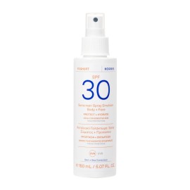 Korres Yoghurt Sunscreen Spray Emulsion Body & Face SPF30 Αντηλιακό Γαλάκτωμα Σπρέι για Σώμα & Πρόσωπο, 150ml