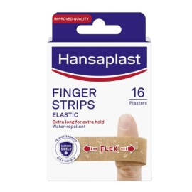 Hansaplast Finger Strips Elastic Ελαστικά Επιθέματα Δακτύλων, 16τεμ