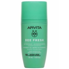 Apivita Bee Fresh 24H Deodorant Αποσμητικό Που Σέβεται Το Μικροβίωμα, 50ml