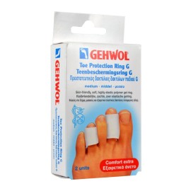 GEHWOL Toe Protection Ring G medium Προστατευτικός δακτύλιος δακτύλων ποδιού G μεσαίος (30mm)2 τεμ.