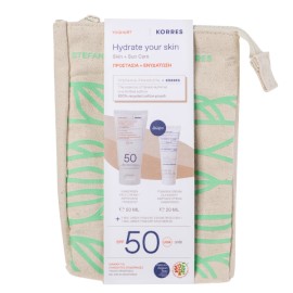 Korres Hydrate Your Skin Promo με Αντηλιακή Κρέμα Προσώπου SPF50, 50ml & ΔΩΡΟ Αφρώδης Κρέμα Καθαρισμού, 20ml & Serum Προσώπου, 1.5 ml, 1σετ