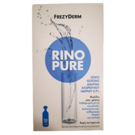 Frezyderm Rinopure Αποστειρωμένος Φυσιολογικός Ορός για την Ρινική Υγιεινή, 30amps x 5ml