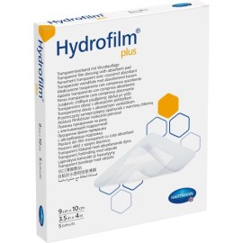 Hartmann Hydrofilm plus αυτοκόλλητο επίθεμα 9x10cm 5τεμ.