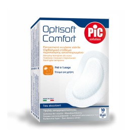 Pic Solution Optisoft Comfort Αποστειρωμένο Οφθαλμικό Επίθεμα 95mm Χ 65mm 10τμχ