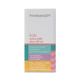 Pharmasept Kids Extra Mild Deo Roll-on Αποσμητικό για Παιδιά & Εφήβους, 50ml