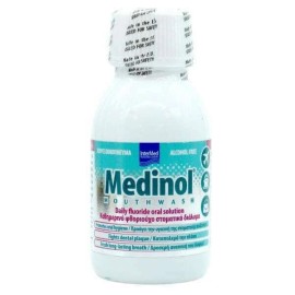 Intermed Medinol Mouthwash, Στοματικό Διάλυμα Με Φθόριο Για Καθημερινή Χρήση 100ml.