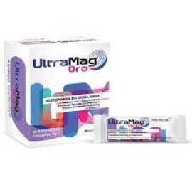 WinMedica UltraMag Oro Συμπλήρωμα Διατροφής με Σουκροσωμικό Μαγνήσιο, 30 φακελίσκοι