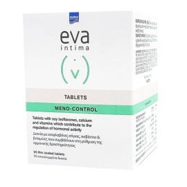 Intermed Eva Intima Tablets Meno-Control Συμπλήρωμα Διατροφής την Κάλυψη των Διατροφικών Αναγκών της Περι-εμμηνοπαυσιακής Γυναίκας, 90tabs