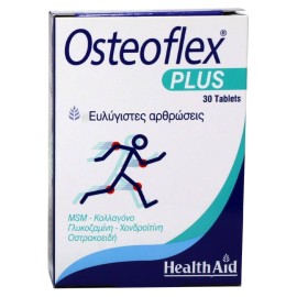 Health Aid Osteoflex plus, Ενισχυμένος συνδυασμός για διατήρηση & ενίσχυση των αρθρώσεων, Ιδανικό για πρόληψη στους μεσήλικες, 30 tabs