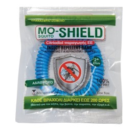 Menarini Mo-Shield Αντικουνουπικό Βραχιόλι, 1 τεμάχιο Μπλε