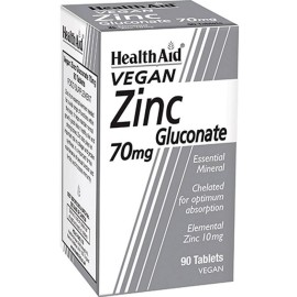 HEALTH AID ZINC gluconate 70mg 90tabs