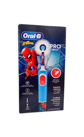 Oral-B Pro Kids Spiderman Ηλεκτρική Οδοντόβουρτσα για Παιδιά 3+, 1τεμ
