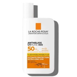 La Roche Posay Anthelios UVmune 400 SPF50+ Fluide Invisible - Λεπτόρρευστη Αντηλιακή Κρέμα Προσώπου Χωρίς Άρωμα, 50ml