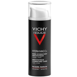 VICHY Homme Hydra Mag C+ Κρέμα Ενυδατικής Περιποίησης για άνδρες ενάντια στην κούραση για πρόσωπο & μάτια, 50ml