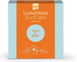 Intermed Luxurious SunCare Face & Body Family Pack με High Protection Face Cream SPF50, 75ml & Sun Protection Body Cream SPF30, 200ml, 1σετ
