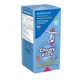 Vican  Chewy Vites Calcium & Vitamin D3 Ζελεδάκια με Ασβέστιο για Παιδιά όλων των ηλικιών, 60 gummies