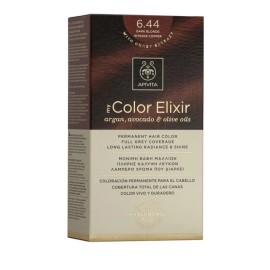 Apivita My Color Elixir Μόνιμη Βαφή Μαλλιών No 6.44 Ξανθό Σκούρο Έντονο Χάλκινο, 1 τεμάχιο
