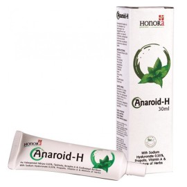 Honora Pharma Anaroid-H Hemoroids Cream Κρέμα για την Ανακούφιση των Συμπτωμάτων των Αιμορροίδων και των Ραγάδων του Πρωκτού, 30ml
