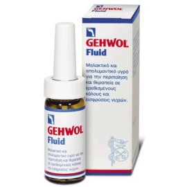 GEHWOL Fluid Καταπραϋντικό & απολυμαντικό υγρό για ερεθισμένους κάλους & παρωνυχίδες 15 ml