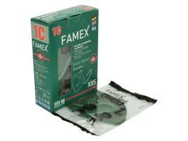 Famex Μάσκα Προστασίας FFP2 NR για Παιδιά Forest Green 10τμχ