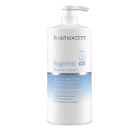 Hygienic Shower Cream ,Κρεμώδες αφρόλουτρο καθημερινής χρήσης, για εντατική ενυδάτωση και θρέψη της επιδερμίδας 1L