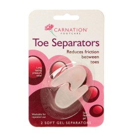 Carnation Toe Separators, Διαχωριστικά Δακτύλων του Ποδιού , 2 τεμάχια