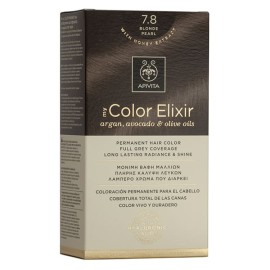 Apivita My Color Elixir Μόνιμη Βαφή Μαλλιών No 7.8 Ξανθό Περλέ, 1 τεμάχιο