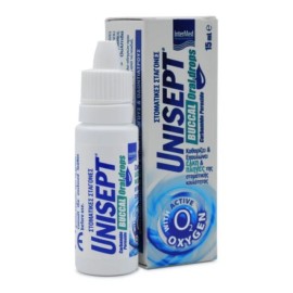 UNISEPT BUCCAL DROPS Σταγόνες Στόματος για Καθαρισμό, Επούλωση & Ανακούφιση Ελκών & Πληγών, 15 ml