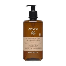 Apivita Dry Dandruff Shampoo Σαμπουάν κατά της Ξηροδερμίας με Σέλερι & Πρόπολη, 500ml