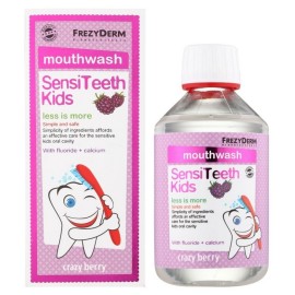 Frezyderm SensiTeeth Kids Mouthwash Στοματικό Διάλυμα κατά της Τερηδόνας για Παιδιά από 3 ετών, 250ml